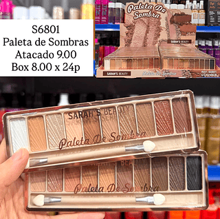 Paleta de Sombras Sarah's Beauty