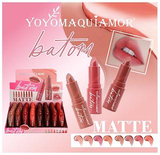 Batom em Batão Matte Yoyo Maquiamor
