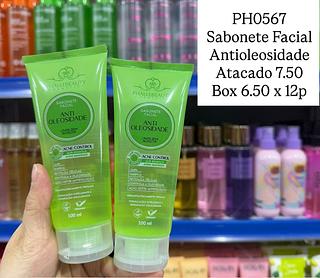 Sabonete Facial Antioleosidade Phállebeauty