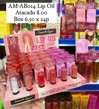 Lip Oil com Glitter Amor Anjo (Somente Peças)