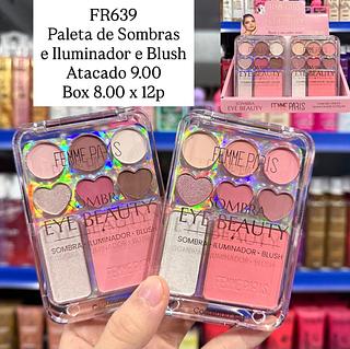 Paleta de Sombras Eye Beauty Femme Paris