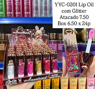 Lip Oil com Glitter Yoyo Maquiamor