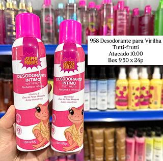 Desodorante para Virilha Tutti-Frutti Super Poderes