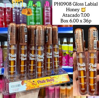 Gloss Labial Sabor Mel Phalle Honey Phállebeauty