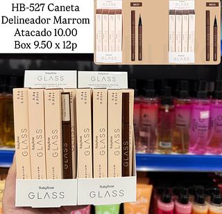 Caneta Delineador Marrom Ruby Rose