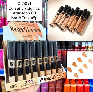 Corretivo Líquido Naked Natural Febella