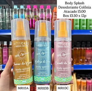 Body Splash Sol de Ipanema Desodorante Côlonia Miss Rôse