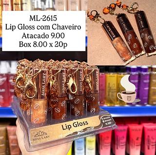 Lip Gloss com Chaveiro Miss Lary