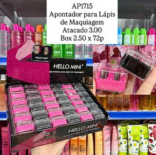 Apontador de Lápis Para Maquiagem Hello Mini