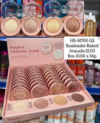 Iluminador Baked Crystal Glow Grupo 2 Ruby Rose
