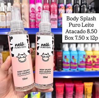 Body Splash Puro Leite Nelô