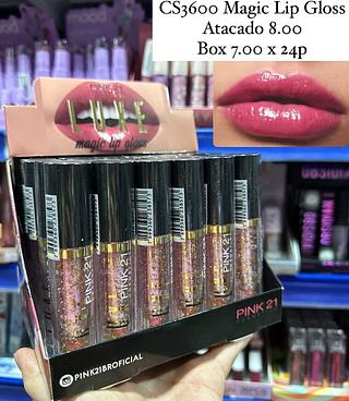 Lip Gloss Magic Luxe Pink 21 (somente peças)