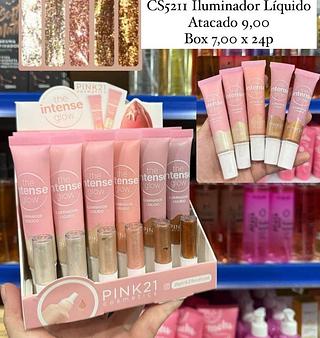 Iluminador Líquido The Intense Glow Pink 21 (somente peças)