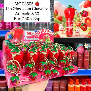 Lip Gloss com Chaveiro Mocmallure