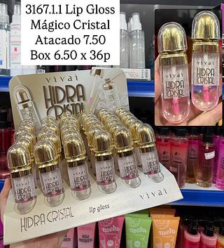 Lip Gloss Mágico Hidra Cristal Vivai