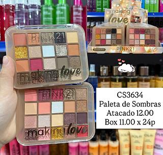 Paleta de Sombra e Glitter Making Love Pink 21