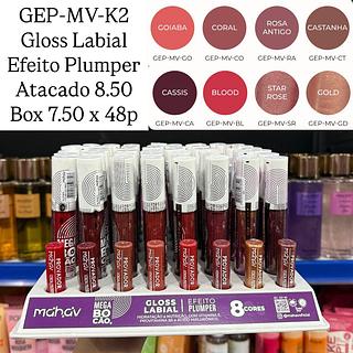 Lip Gloss Mega Bocão Efeito Plumper Mahav