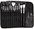 Kit com 12 Pincéis+Estojo Macrilan