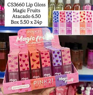 Lip Gloss Magic Fruits Pink 21