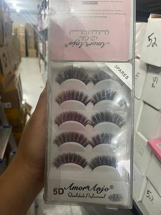 Cílios Postiços 5D 5 Pares Amor Anjo