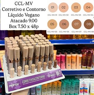 Corretivo e Contorno Líquido Dia a Dia Mahav