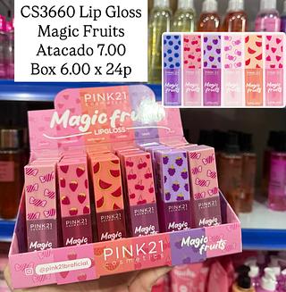Lip Gloss Magic Fruits Pink 21