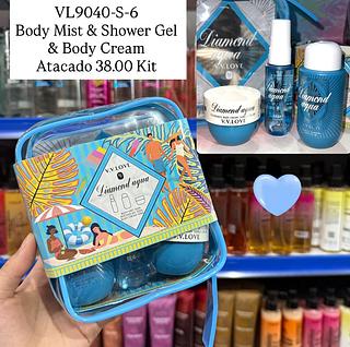 Body Mist & Shower Gel & Body Cram V.v.Love