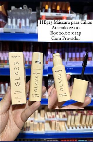 Máscara de Cílios Glass Ruby Rose
