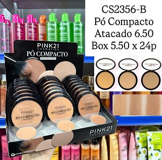 Pó Compacto Facial Grupo Escuro Pink 21 (somente avulso)