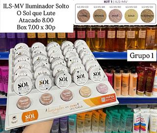 Iluminador Pó Solto O Sol que Lute Mahav