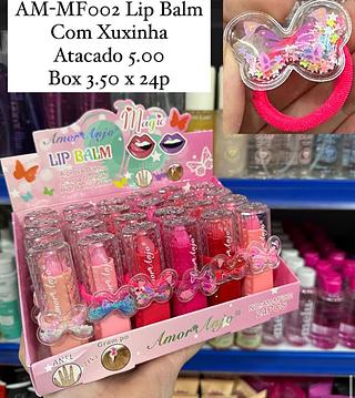 Lip Balm Borboleta Com Xuxinha Amor Anjo