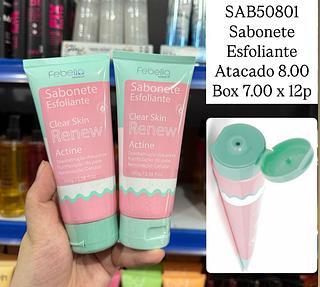 Sabonete Esfoliante Clear Skin Renew Febella