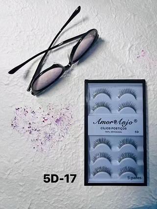 Cílios Postiços 5D 5 Pares Amor Anjo