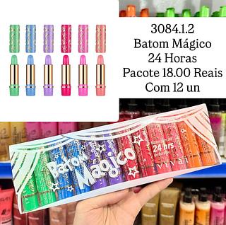 Batom Mágico Colorido Vivai