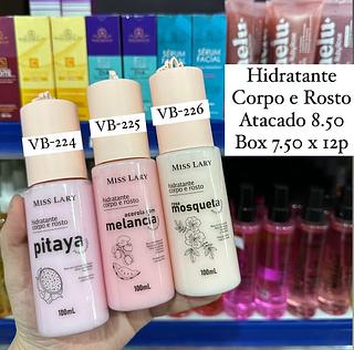Hidratante Corpo e Rosto Miss Lary