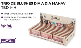 Trio de Blushes Dia a Dia Mahav