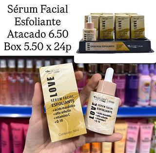 Sérum Facial Esfoliante Max Love (somente peças)