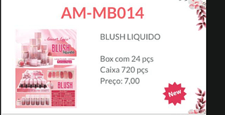 Blush Líquido Á Prova D´Água Amor Anjo (somente avulso)