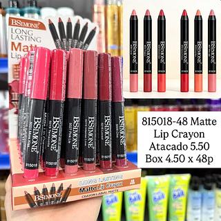 Lápis Batom Matte Lip Crayon BSimone
