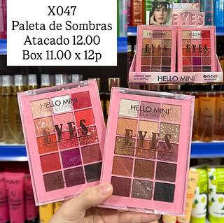 Paleta de Sombras Eye Color Block Hello Mini