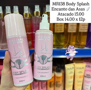 Body Splash Encanto das Asas Miss Rôse