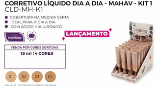 Corretivo Líquido Grupo 1 Dia a Dia Mahav