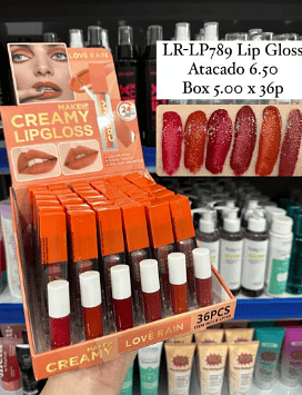 Lip Gloss Creamy Lové Rain (somente avulso)