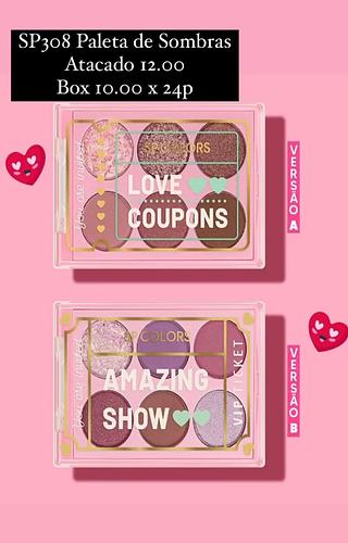 Paleta de Sombras Amazing Show Sp Colors (somente avulso)