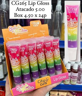 Lip Gloss Salada de Frutas City Girls