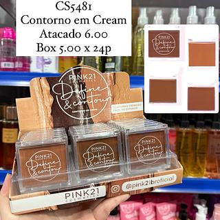 Contorno em Creme Define & Contour Pink 21