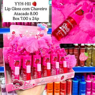 Lip Gloss com Pompom Yoyo Maquiamor