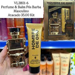 Perfume & Balm Pó Barba Masculino