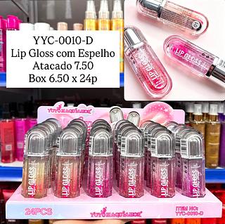 Lip Gloss com Espelho Yoyo Mquimor