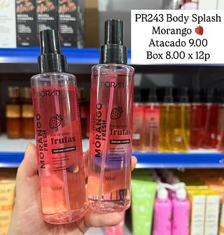 Body Splash Morango Bem Me Quero Poran